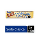 thumbnail image 1 of Pack x3 galleta Mckay® soda clásica 180g, 1 of 2