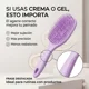 thumbnail image 2 of Cepillo Cabello Rizado Desenreda Fácil Cerdas Fucsia, 2 of 3
