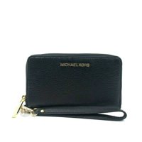Billetera Michael Kors Jet Set Travel Large Cuero Negro