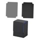 thumbnail image 2 of Caja Para Baraja De Cartas Con 2 Divisores Para Más De 100 Cartas Coleccionables Resistente Negro Y Azul, 2 of 5