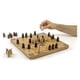 thumbnail image 4 of Juego de estrategia Hnefatafl Marbles para dos jugadores con tablero de madera, 4 of 6
