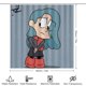 thumbnail image 2 of Hilda-theme 4-Piece Shower Curtain Set with Rugs, Waterproof Bathroom Decor Set Includes Bath Mat, U-Shaped Rug, Toilet Lid Cover and Curtain with Hooks, 2 of 6