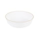 thumbnail image 3 of [Cuencos] PLASTICPRO Edge Collection, blancos con borde dorado, 473 ml x 30, 3 of 5