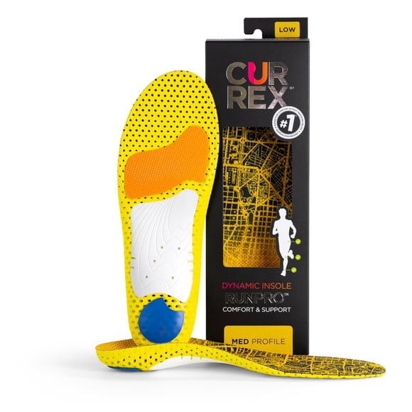 Plantillas currex RunPro para zapatillas de correr, soporte para arco