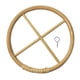 thumbnail image 4 of Dream Catcher Hoop Macrame Circle/Moon Wreath Decor Colgante Para Pared Colgante Redondo, 4 of 5