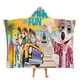 thumbnail image 1 of Manta Capa Con Capucha Chuck E. Cheese 100x130cm, 1 of 6