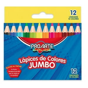 Lapices De Color 12 Unidades Jumbo Proarte