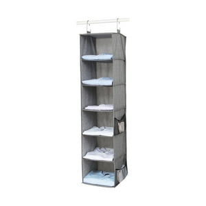 Topmarket - Organizador Colgante De Ropa Varios 6 Compartimientos Closet