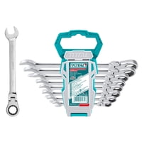 Juego Llave Punta Corona Con Chicharra 8 Piezas Total