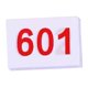 thumbnail image 2 of Babero Para Correr Números De Competidor Ligeros Para Gimnasia Baloncesto Fútbol 601 A 700, 2 of 5