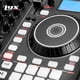 thumbnail image 4 of Controlador DJ LyxJam de 2 decks con entrada USB y micrófono, pantalla LCD, 4 of 9
