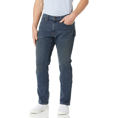 Vaqueros Tommy Hilfiger Thd Straight Fit Para Hombre Dark Wash 29 W X 30 L