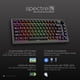 thumbnail image 2 of Teclado mecánico TECWARE Spectre 75% RGB, inalámbrico, LCD, 2 of 8