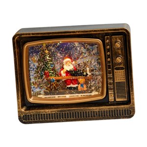 Bothyi - Caja De Música Navideña De Papá Noel Para Decorar Mesas De Comedor Y Cafeterías.