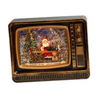 Bothyi - Caja De Música Navideña De Papá Noel Para Decorar Mesas De Comedor Y Cafeterías.