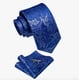 thumbnail image 3 of Set Corbata, Pañuelo Y Colleras azul, 3 of 3