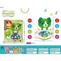 Genérico - Piano Perro Infantil Letras Sonido Musica Bebes Niño+Bateria