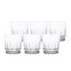 thumbnail image 1 of Set 6 Vaso bajos Prisma vidrio 200ml transparente, 1 of 1