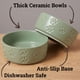 thumbnail image 2 of Cuenco para perro HB Design Co. 13 cm, set antideslizante de 2 tazas, 2 of 9