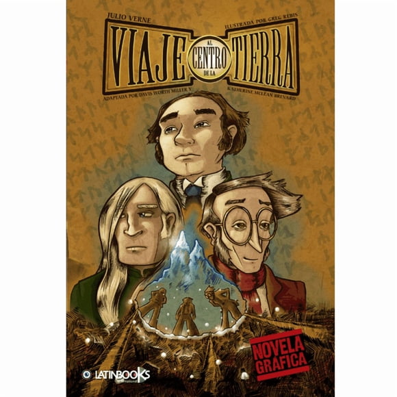 Libro Novela Gráfica Viaje Al Centro De La Tierra
