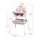 thumbnail image 5 of Silla de Comer Multifuncional para Bebé 2 en 1 Rosa, 5 of 8