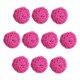thumbnail image 5 of 10 unids mimbre bola de ratán mesa boda floreros rellenos colgante adorno rosa, 5 of 5