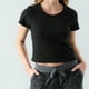 thumbnail image 1 of Polera Waffle Manga Corta Flores Mujer 50378-2, 1 of 3