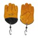 thumbnail image 3 of Guantes Resistentes Al Calor Guantes Para Fogatas Para Asar, Manipular, Atrapar Y Limpiar Amarillo, 3 of 5