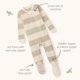 thumbnail image 5 of Burt's Bees Baby - Conjunto de una pieza de algodón orgánico, 5 of 9