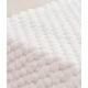 thumbnail image 1 of Piecera 70x190 cm + 2 fundas 45x45 cm plush peludita king color blanco, 1 of 2