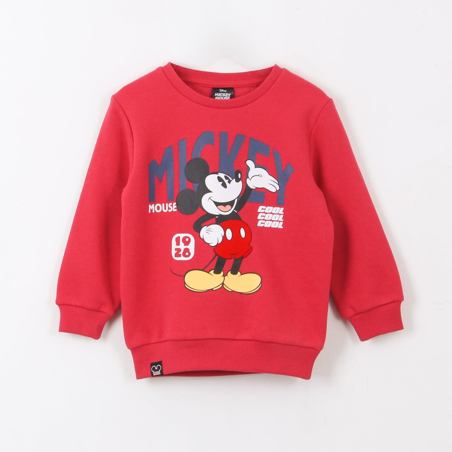 Polerón Cerrado Niño Mickey Mouse Rojo Disney
