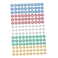 Magideal - 150 Bolas De Bingo, Bolas De Rifa, Bolas De Bingo Portátiles Con Números Pequeños, Bolas De Bingo, Bolas De Bingo Solo Para Entretenimiento Nocturno,