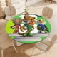 thumbnail image 4 of Maple-theme Fitted Round Tablecloths Elastic Edged Table Covers Waterproof Table Cloth for Kitchen Holiday Party Tables Decor 120cm, 4 of 6