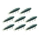 thumbnail image 4 of Se?uelos De Pesca Blandos, Plantilla De Larva De Gusano Realista Profesional, Se?uelos Artificiales, Negro Y Azul, 8 Uds., 4 of 5