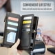 thumbnail image 4 of CaseMe Funda de Cuero para Samsung Galaxy A16 5G Tipo Billetera [Bloqueo RFID] con Ranura para Billetes con Zíper y 10 Tarjetas, Correa de Hombro Magnética de Cuero PU Suave para Samsung Galaxy A16 5, 4 of 13