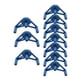 thumbnail image 2 of 10 Clips Ajustables Para Entrenamiento De Tallos De Plantas Para Bonsái, Plantas Al Aire Libre, Flores, Color Azul, 2 of 3