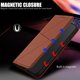 thumbnail image 3 of Funda Cartera Magnética para Google Pixel 8 Pro Protección Antichoque con Ranuras Marrón, 3 of 6