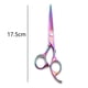 thumbnail image 2 of Tijeras profesionales para cortar el cabello, longitud total de 6", para uso en peluquería y hogar., 2 of 5