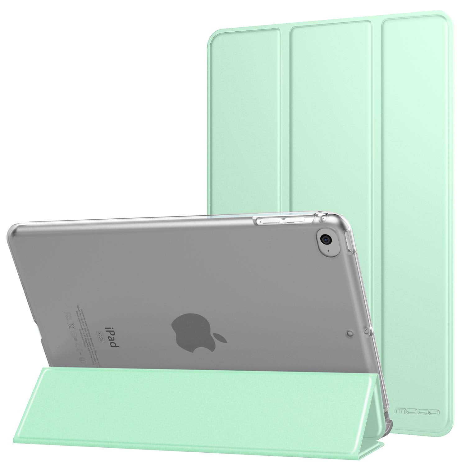 Funda Moko Para Ipad Mini 5/4 De 7.9 Pulgadas, Delgada, Con Función Atril, Verde