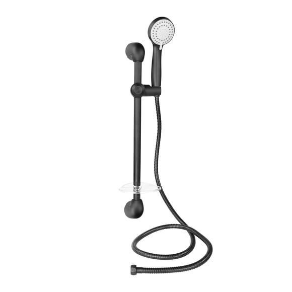 Barra deslizante para ducha Empire Faucets MB-SLDBR, 53 cm, negro mate