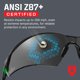 thumbnail image 5 of Gafas de sol de seguridad NoCry con lentes tintadas en verde para hombres/mujeres, 5 of 8