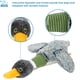 thumbnail image 2 of Juguete masticable interactivo para perros Squeaky, Best Pet Supplies, alas de pato real (gris) para, 2 of 5