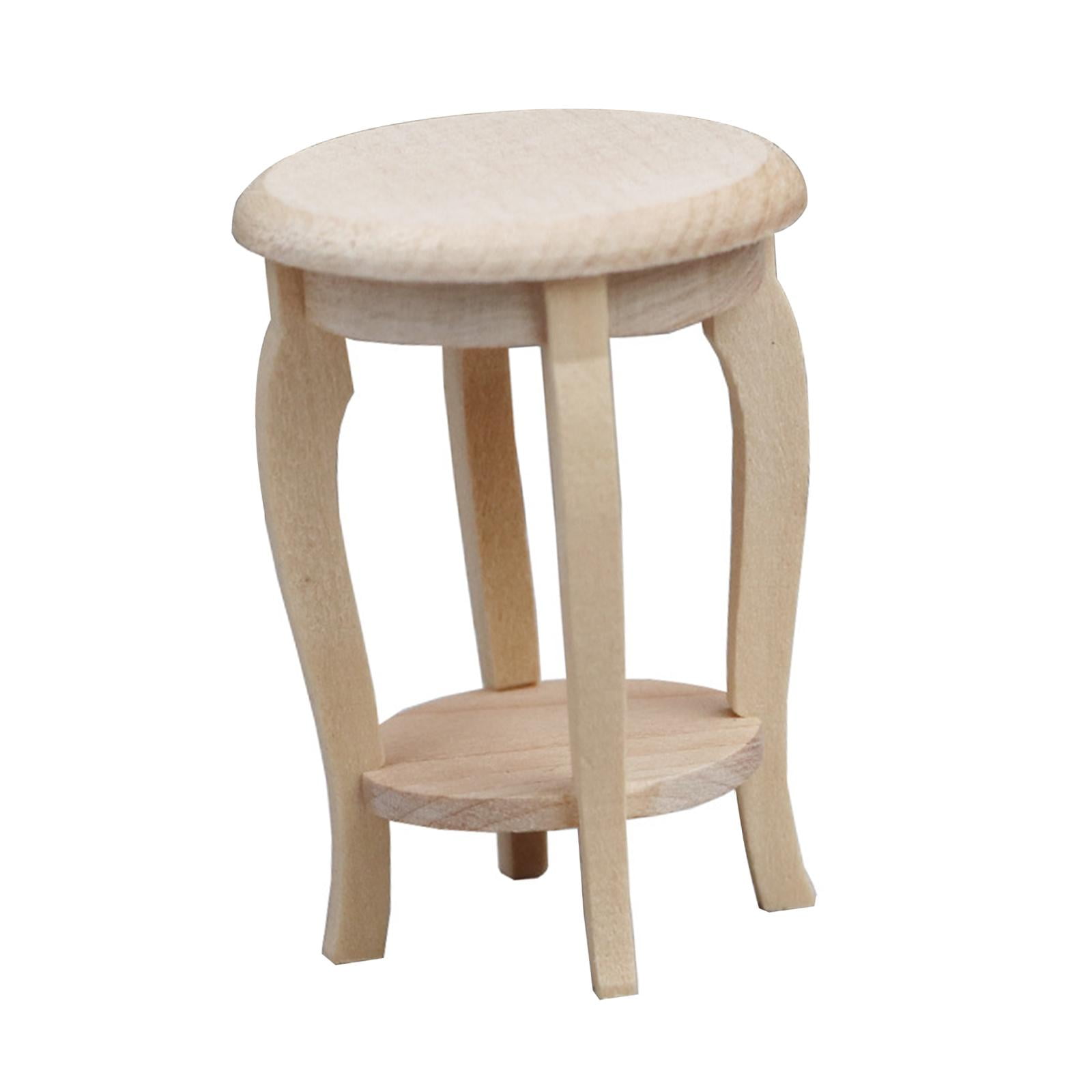 Mini Columpio De Madera 1:12 Para Casa De Muñecas – Accesorio En Miniatura, De 14,5 Cm