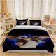 thumbnail image 1 of 3pcs Cute Beast Gizmo Themed Bedding Set Duvet Cover and Pillowcase Set Soft and Comfortable, 1 of 5