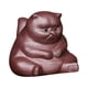 thumbnail image 3 of Mini Estatua De Gato, Escultura De Gatito, Figuras De Gatito En Miniatura Para Coche De Jardín Interior, Violeta Profundo, 3 of 6