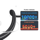thumbnail image 2 of Cable USB a USB Tipo C Para iPhone 15 16 17 18W 2m SJ666, 2 of 2