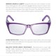 thumbnail image 3 of Gafas de Seguridad MYSANDY ANSI Z87.1 Antiempañantes 25 g, 3 of 6