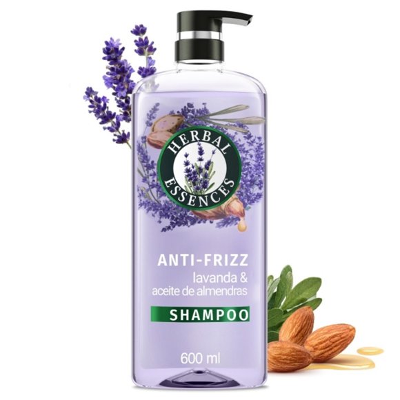 Shampoo Herbal Essences Lavanda & Aceite de Almendras, 600 ml