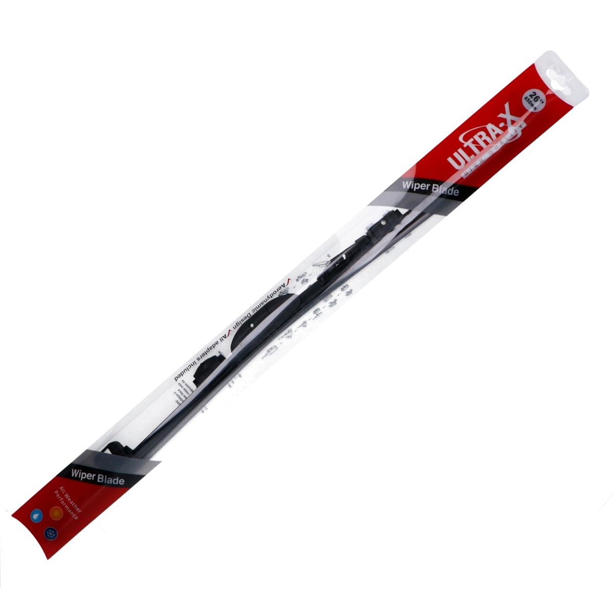 Ultra-x - Plumilla (1) Mod. Europea 26 Pulgadas 5 Adaptadores Ultrax