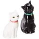 thumbnail image 1 of Set de Sal y Pimienta Abbott Collection Home Gato 9 cm, 1 of 3